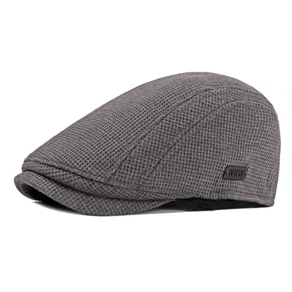 Autumn Winter Men's Berets Hat Warm Knitting Visors