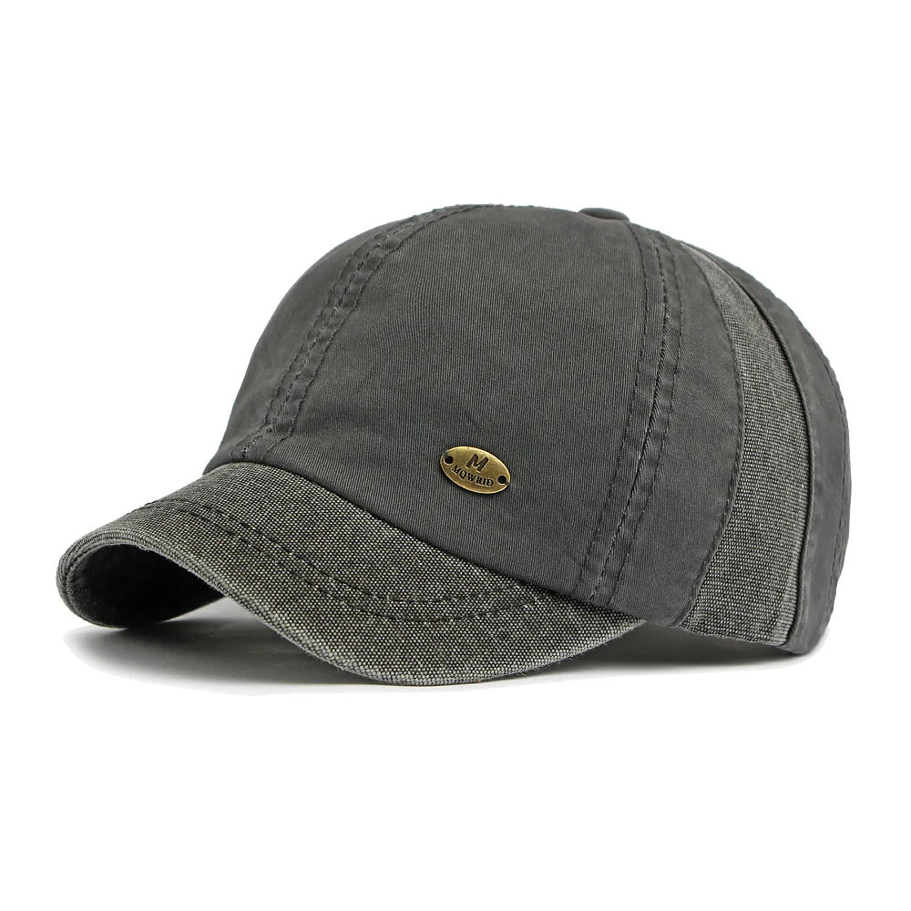 Custom Logo Vintage Washed Cotton Baseball Cap