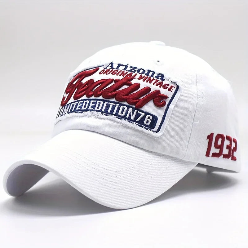 Outdoor Casual Duckbill Hat Men's Embroidered Dad Hat