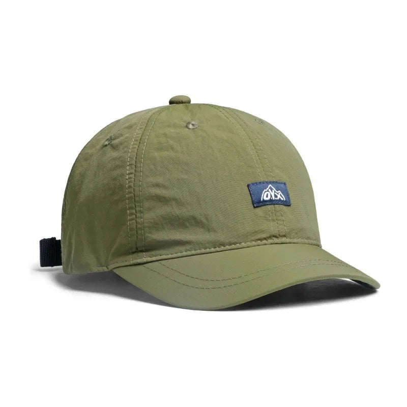Unisex 0YX Letter Label Quick Drying Baseball Caps