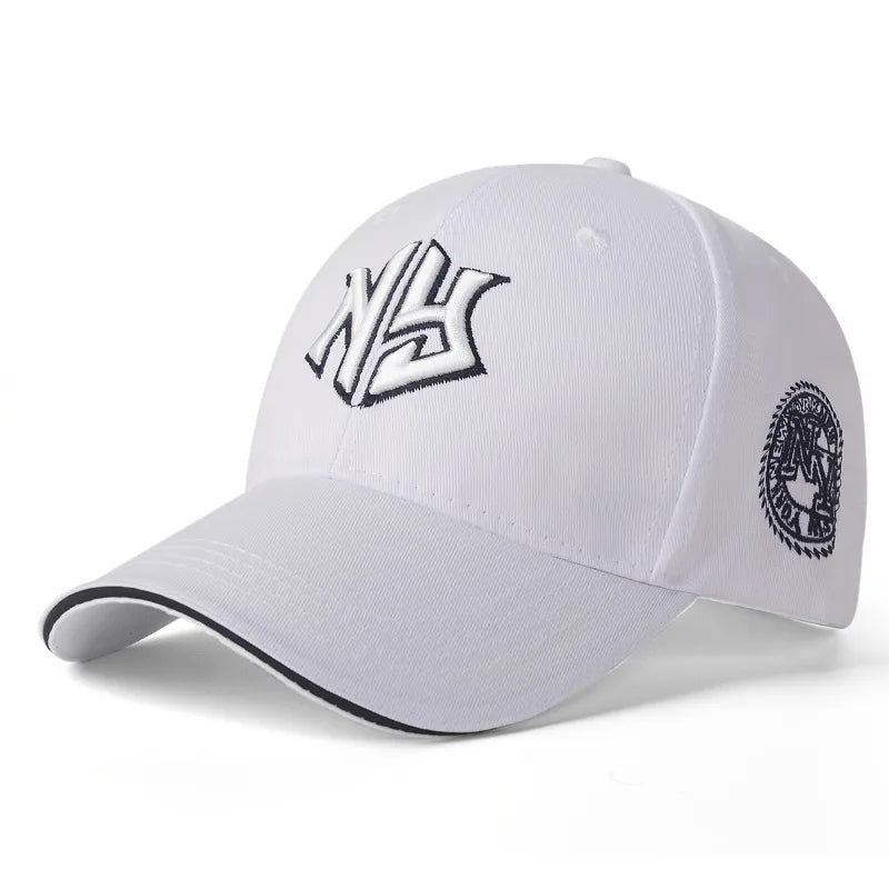 Classic NY Embroidered Dad Hat Adjustable Snapback Baseball Cap