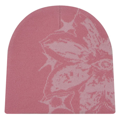 Personalized Trend Large Patterned Jacquard Knitted Hat