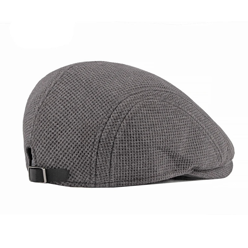 Autumn Winter Men's Berets Hat Warm Knitting Visors