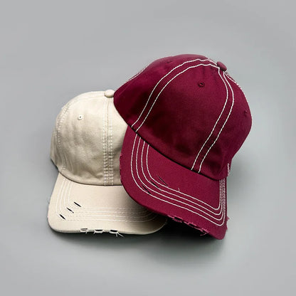 Men And Women Solid Color Soft Cotton Sport Sun Hat