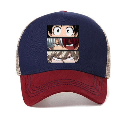 My Hero Academia Cute Anime Baseball Cap Women