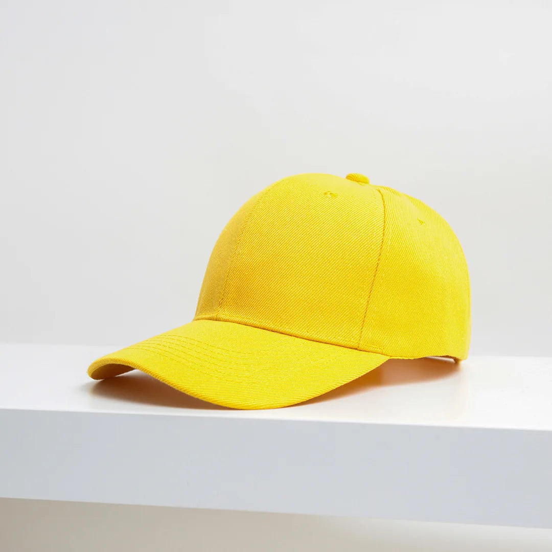 Solid Color Baseball Cap Men's And Women's