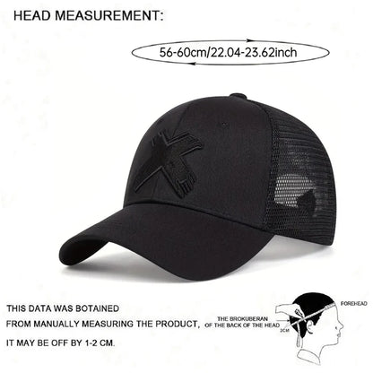Hat X Embroidered Street Hip Hop Baseball Hat