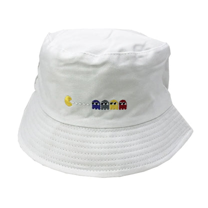 Unisex Embroidered Alien Foldable Bucket Hat