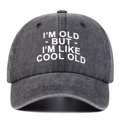 Letter Printed Baseball Cap For Both Men And Women