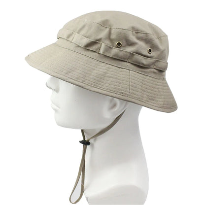 Unisex Camouflage Bucket Hat Summer Sunshade Boonie Hat
