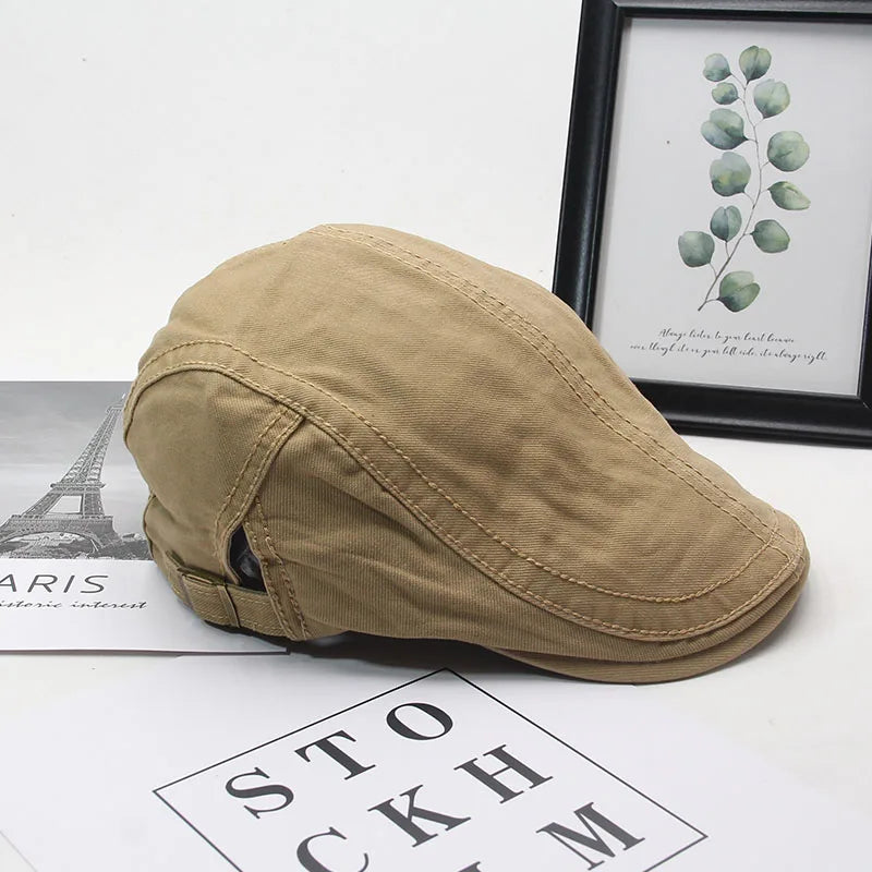 2023 New Fashion 100% Cotton Ivy Caps Spring Autumn