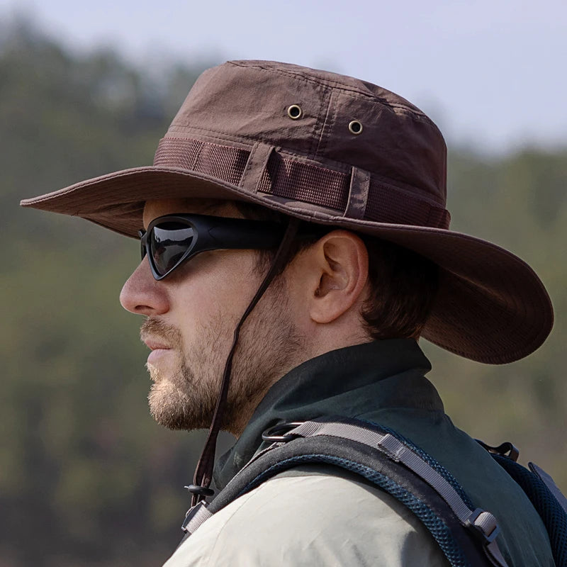 New Spring/Summer Breathable Big Eaves Fisherman Hat