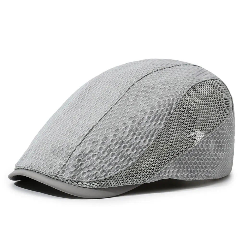 Summer Mesh Breathable Newsboy Caps