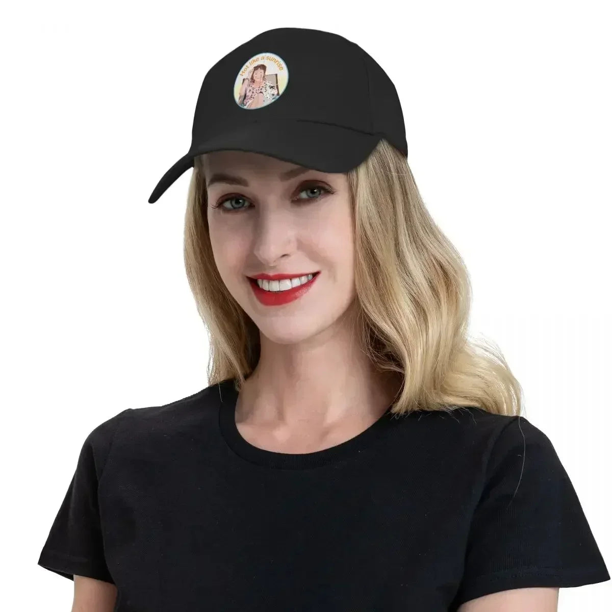 Rhonda, Hot like a sunrise Baseball Cap