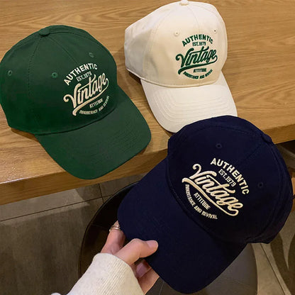 Embroidery Letters Baseball Hat Summer Outdoor