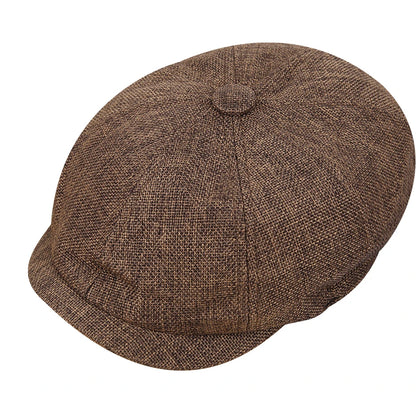 Fashion Spring And Autumn Retro British Style Cap