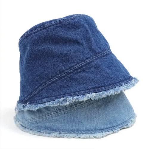 Winter Cotton Solid Warm Bucket Hat Fisherman Hat
