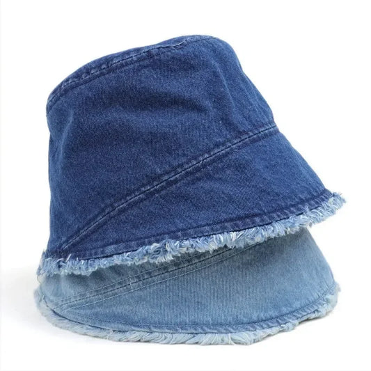 Winter Cotton Solid Warm Bucket Hat Fisherman Hat