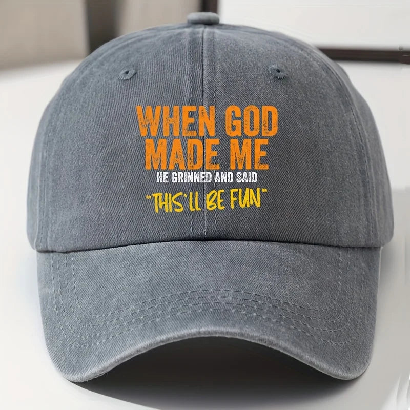 Interesting Fashion Graffiti Print Baseball Cap