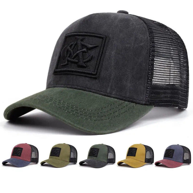 1pc Unisex CA Letter Embroidery Net Baseball Hats Spring and Summer