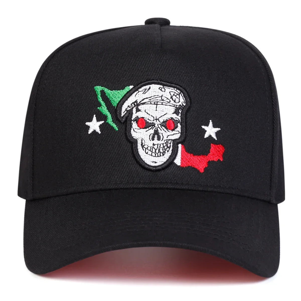 Unisex Skull Embroidery Baseball Caps Spring and Autumn