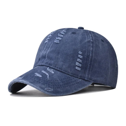Distressed Baseball Cap Dad Hats For Men Women Vintage