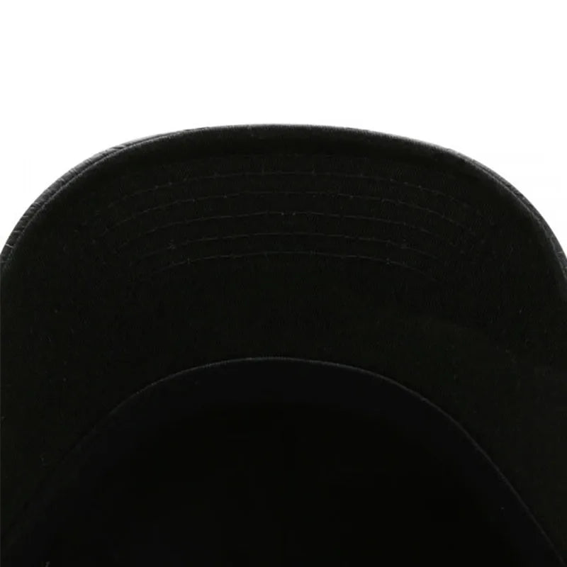 Fashion Hip Hop Hat Iron Tag Leather Checkered Pattern Adjustable Outdoor Adult Casual Sports Hat Baseball Cap