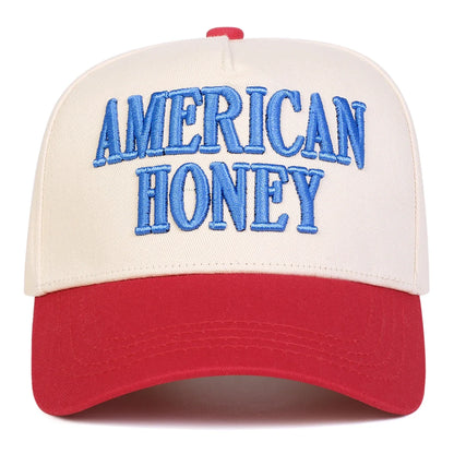 Unisex American Homey Letter Embroidery Baseball Caps Spring Autumn