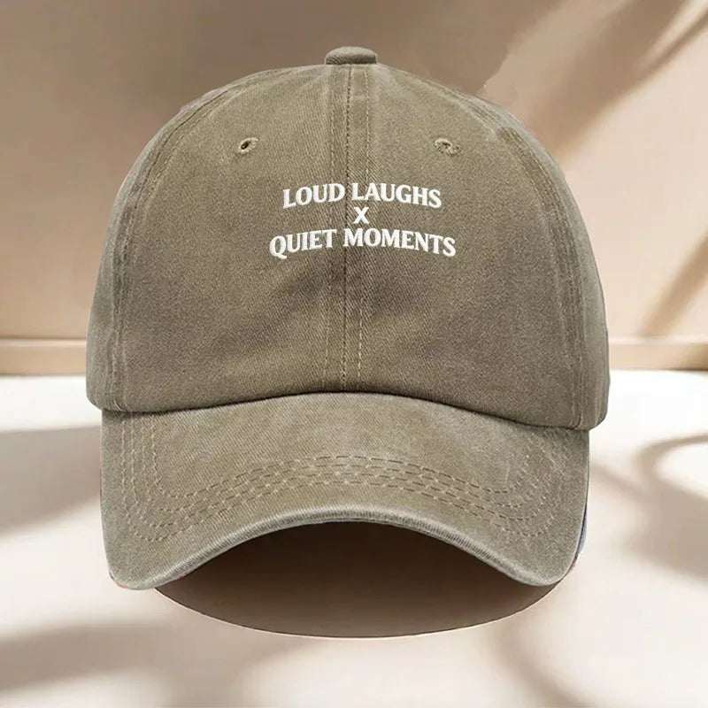 Unisex High Quality Trendy Retro Washed Simple Baseball Cap