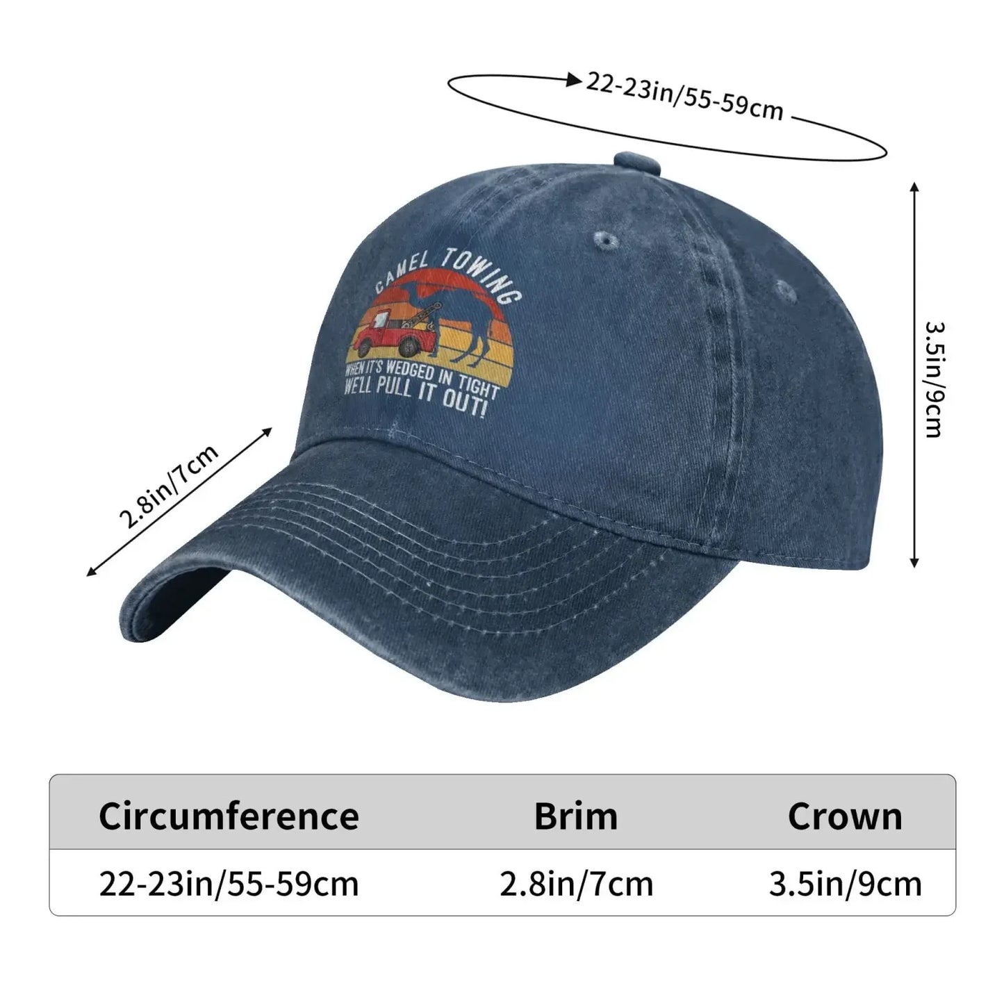 Camel Towing Hat Camel Towing When It's Wedged In Tight We'll Pull It Out Hat Men