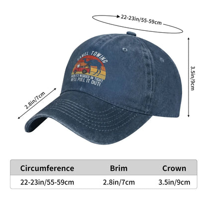 Camel Towing Hat Camel Towing When It's Wedged In Tight We'll Pull It Out Hat Men