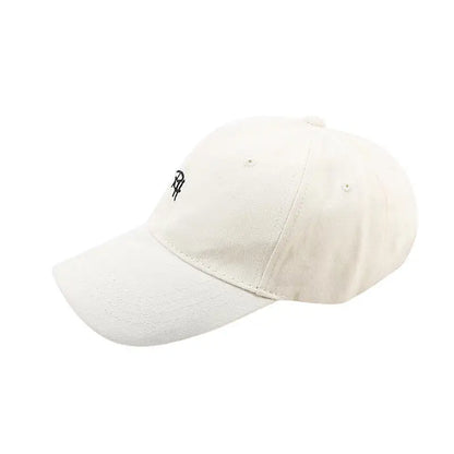 Unisex RH Letter Embroidery Baseball Cap Summer Casual Hat Outdoor Shade Adjustable Hip Hop Hats