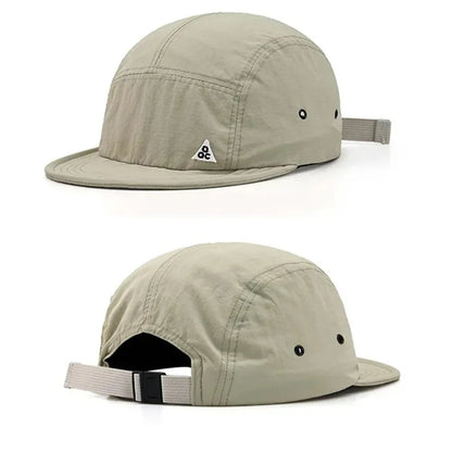 5 Panel Short Brim Quick-drying Golf Baseball Caps Men's