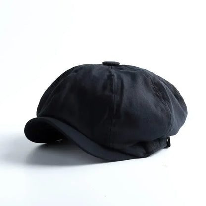 Beret Caps Octagonal Newsboy Cap Man Vintage British Octagonal Hat