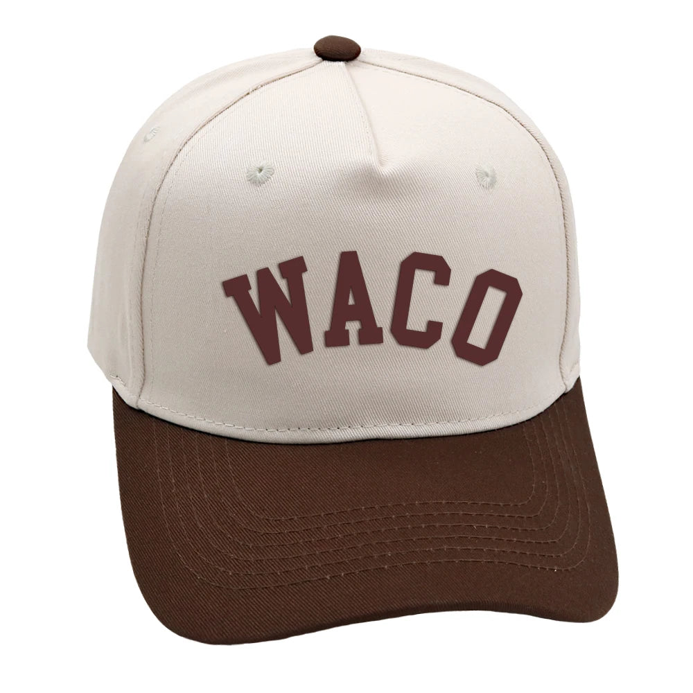 3D Embroidery Baseball Cap Retro Style Adjustable Unisex