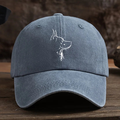 Men' & Women' Wolf Head Print Baseball Cap