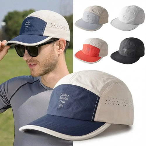 Color Block 5 Panel Baseball Cap