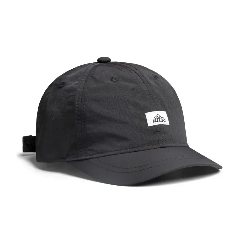 Retro Short-Brimmed Hat men's Summer Quick-Drying Outdoor Sports Parasol Thin Short-Brimmed Baseball Cap