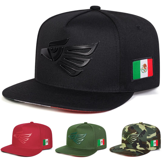 Unisex Eagle Head Embroidery Hip-Hop Hats