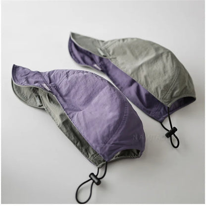 Unisex Double-Sided Foldable Baseball Cap Quick Dry Outdoor