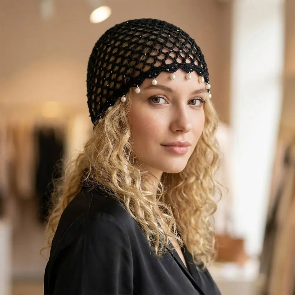 Bohemian Hollowed Out Woven Pullover Hats