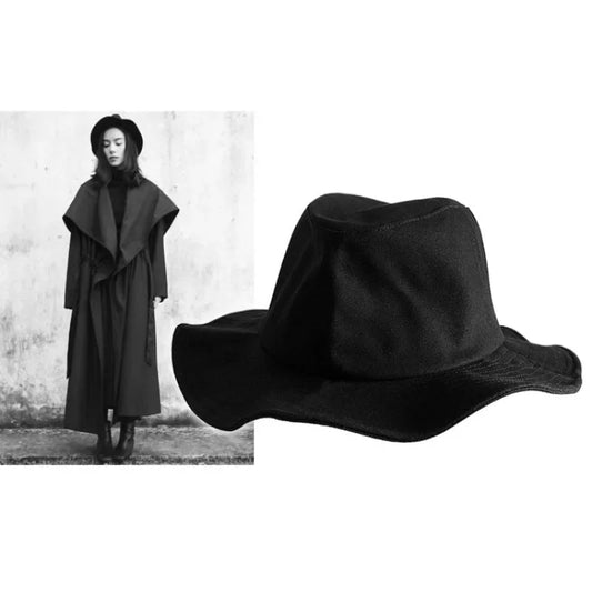New Japanese Designer Big Head 62cm Bucket Hats
