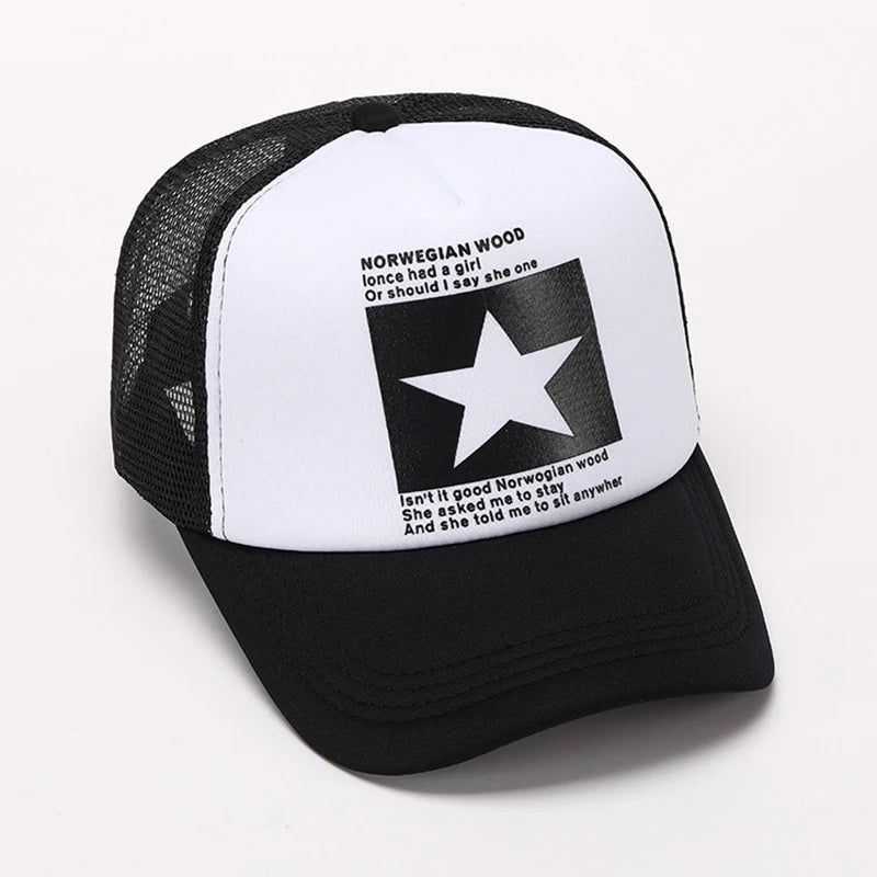 Fashion Baseball Cap Men Women Summer