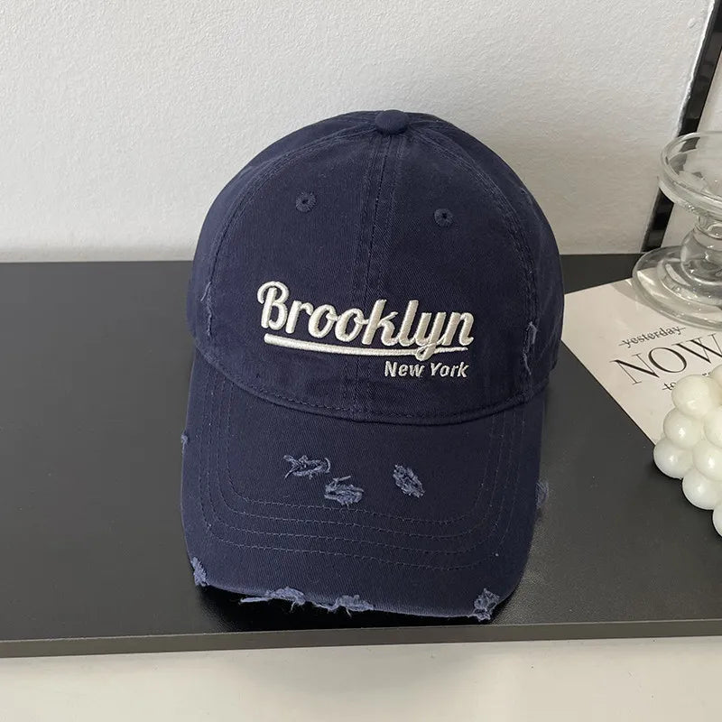 INS Style Letter Embroidered Baseball Cap