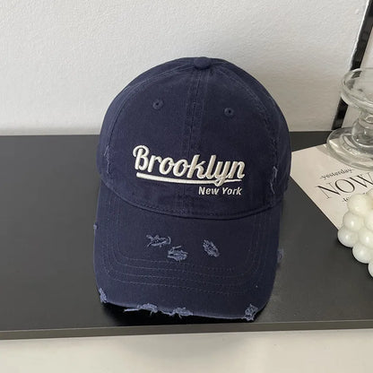INS Style Letter Embroidered Baseball Cap