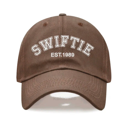 1989 Embroidery Baseball Cap for Men Women Unisex Washed Cotton