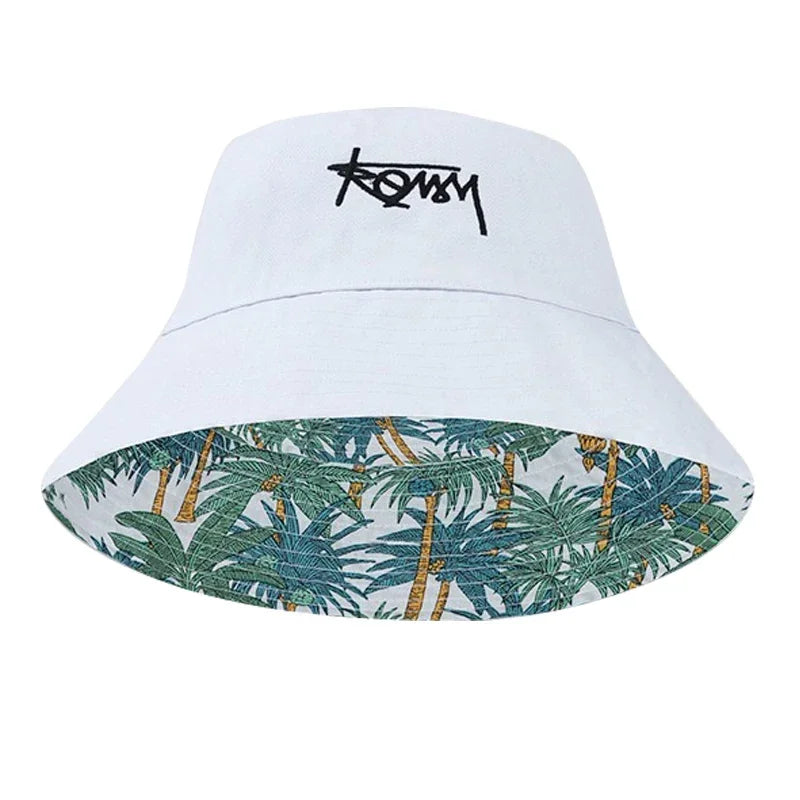 Big Head XL 63cm Letter Print Bucket Hats Men Women