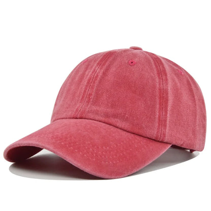 Unisex Baseball Cap Washed Hat Men Women