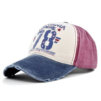 Navy-Wine Red