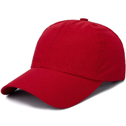 Mesh Quick Dry Cap Men Running Sports Baseball Cap Women